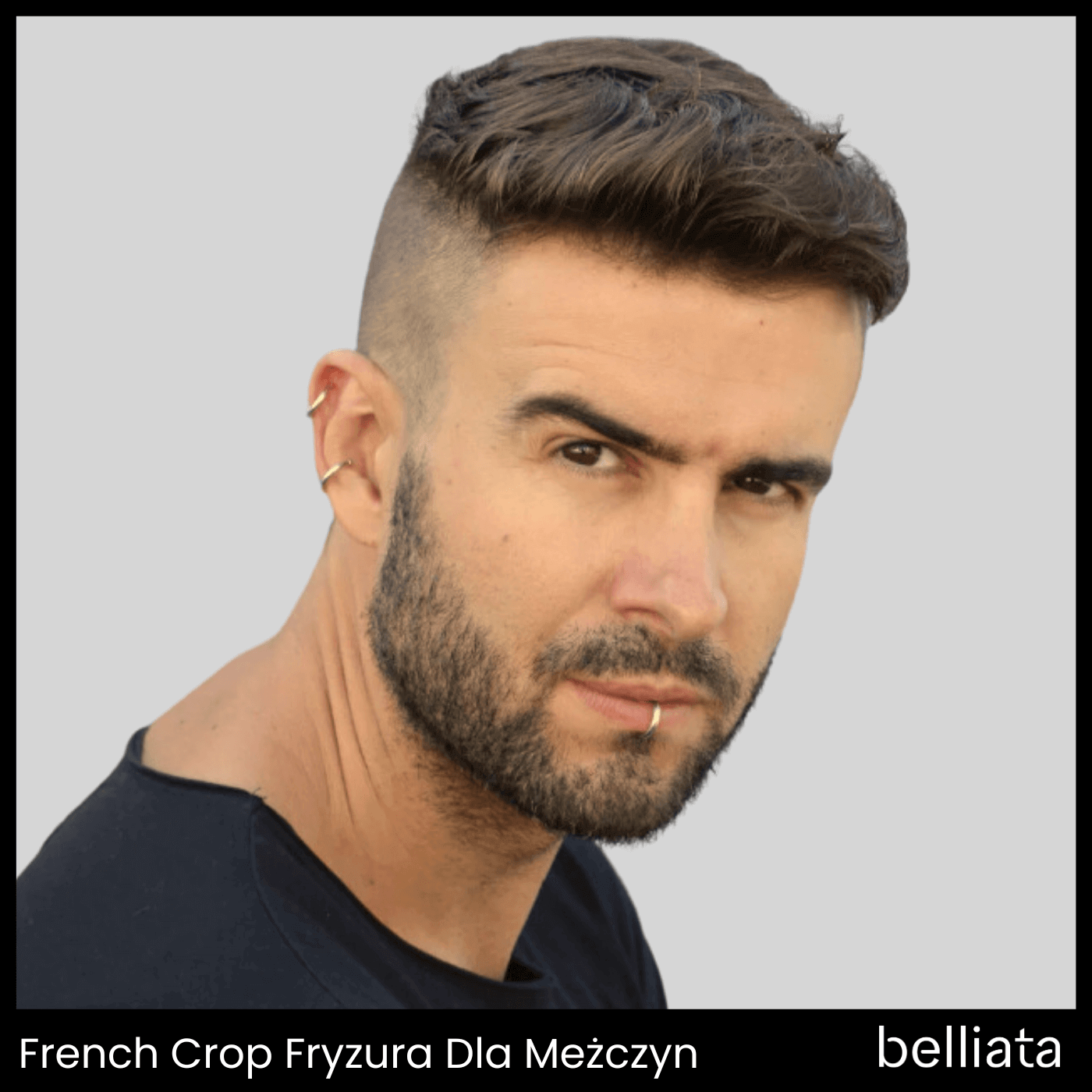 French Crop Fryzura Dla Meżczyn